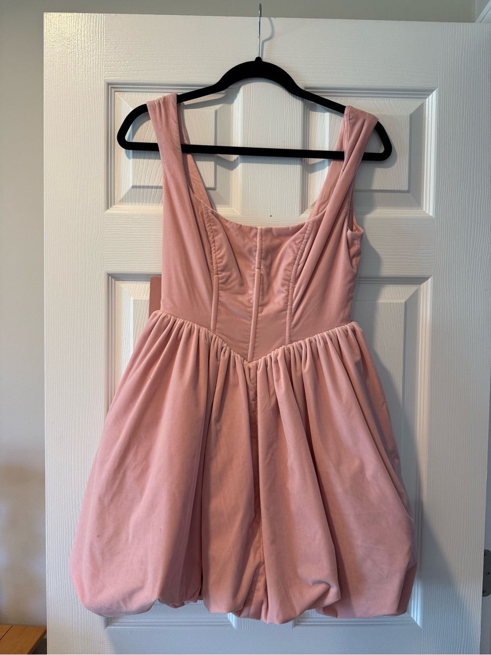 Anthropology BHLDN Pink Bubble Dress